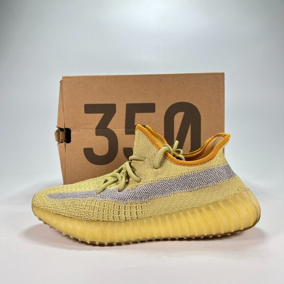 Adidas Yeezy Boost 350 V2 Marsh Primeknit Sneakers FX9034 Men\'s Sz 6 Women\'s 7.5 main image 9